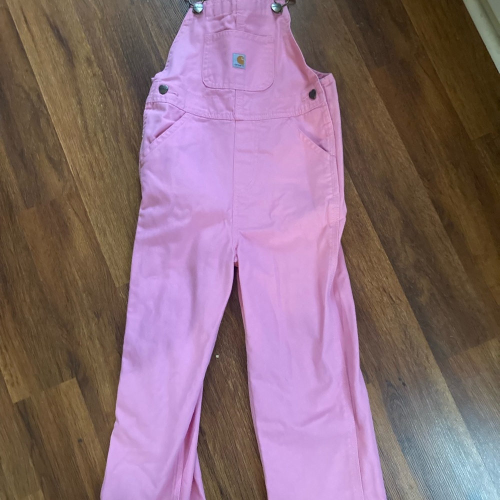 Carhartt girl overalls size 4T